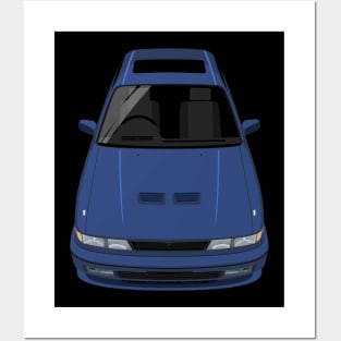 Galant VR-4 6th gen 1988-1992 - Blue Posters and Art